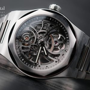 GP Laureato Skeleton Stainless Steel