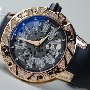 Richard Mille Extra Flat 18K Rose Gold Diamonds