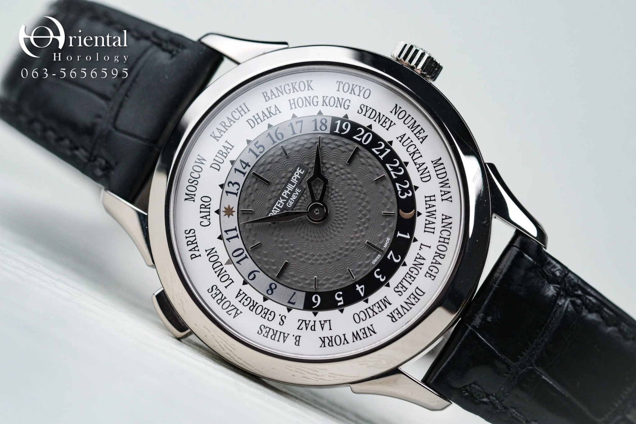 Patek Philippe World Time 18K White Gold
