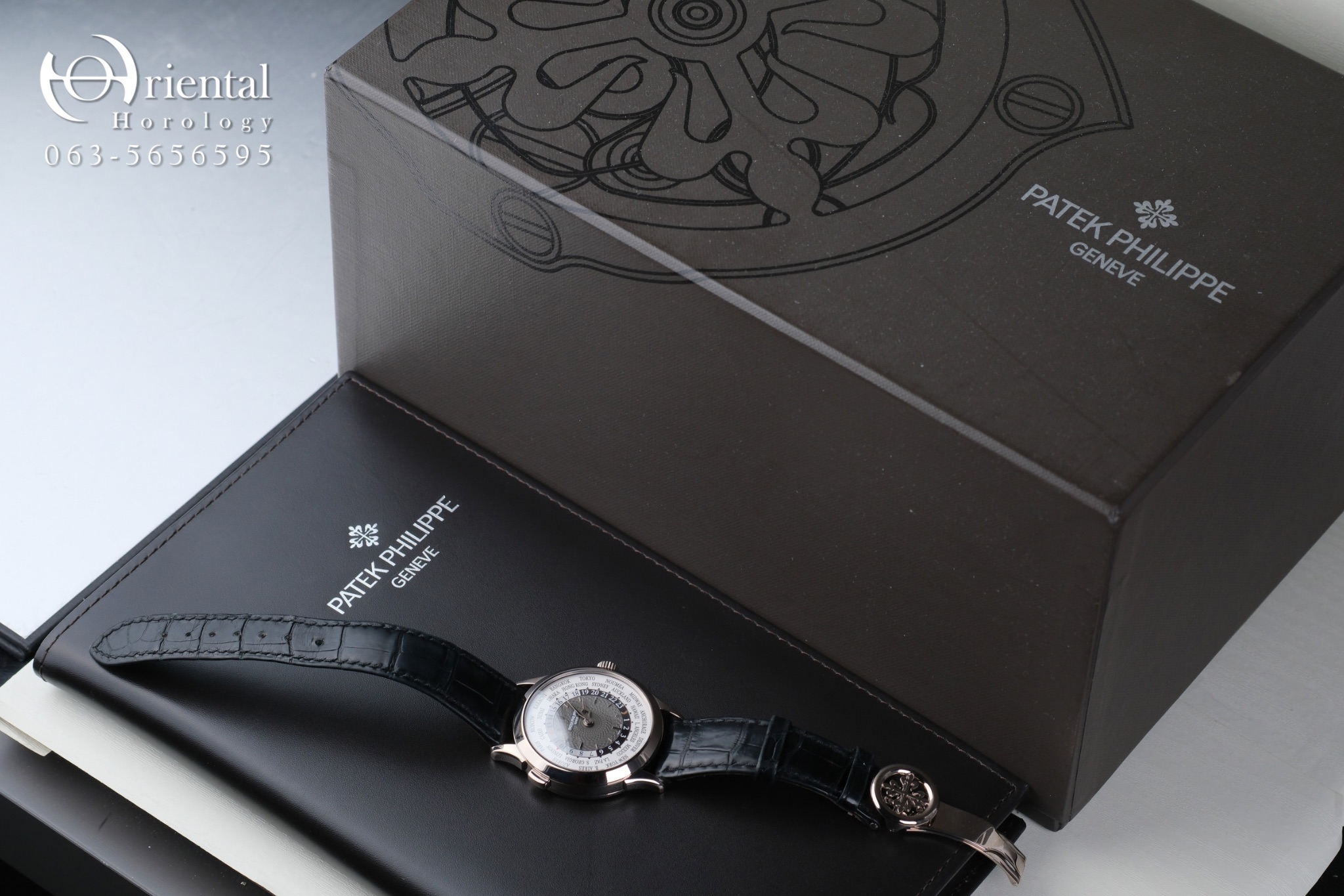 Patek Philippe World Time 18K White Gold - Image 8