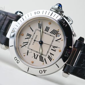 Cartier Pasha 36 ‘Ivory’ Dial