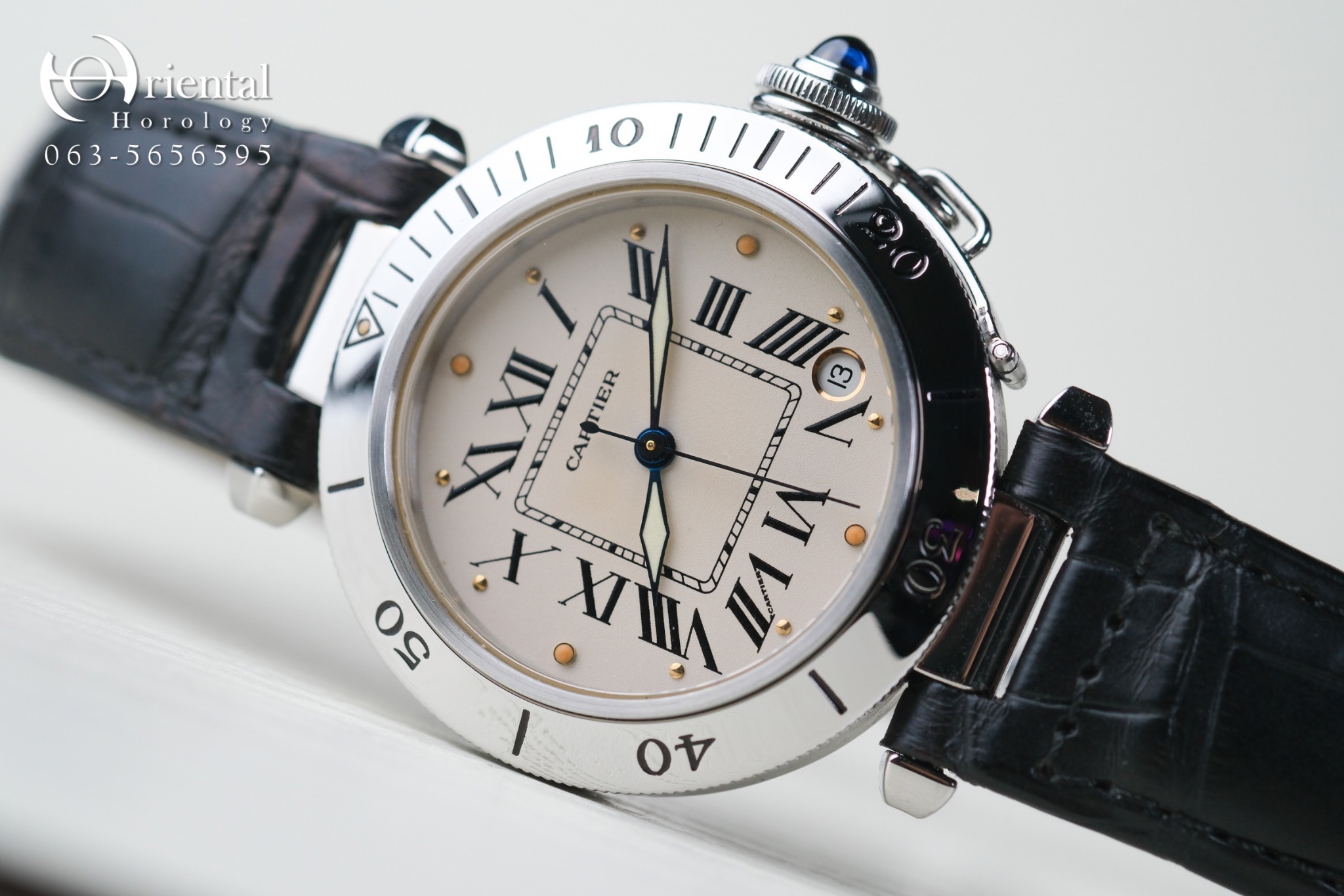 Cartier Pasha 36 ‘Ivory’ Dial