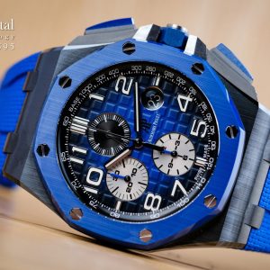 AP Royal Oak Offshore Smoked Blue Dial