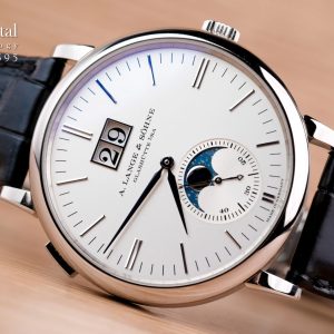 A.Lange Saxonia Moon Phase White Gold 18K