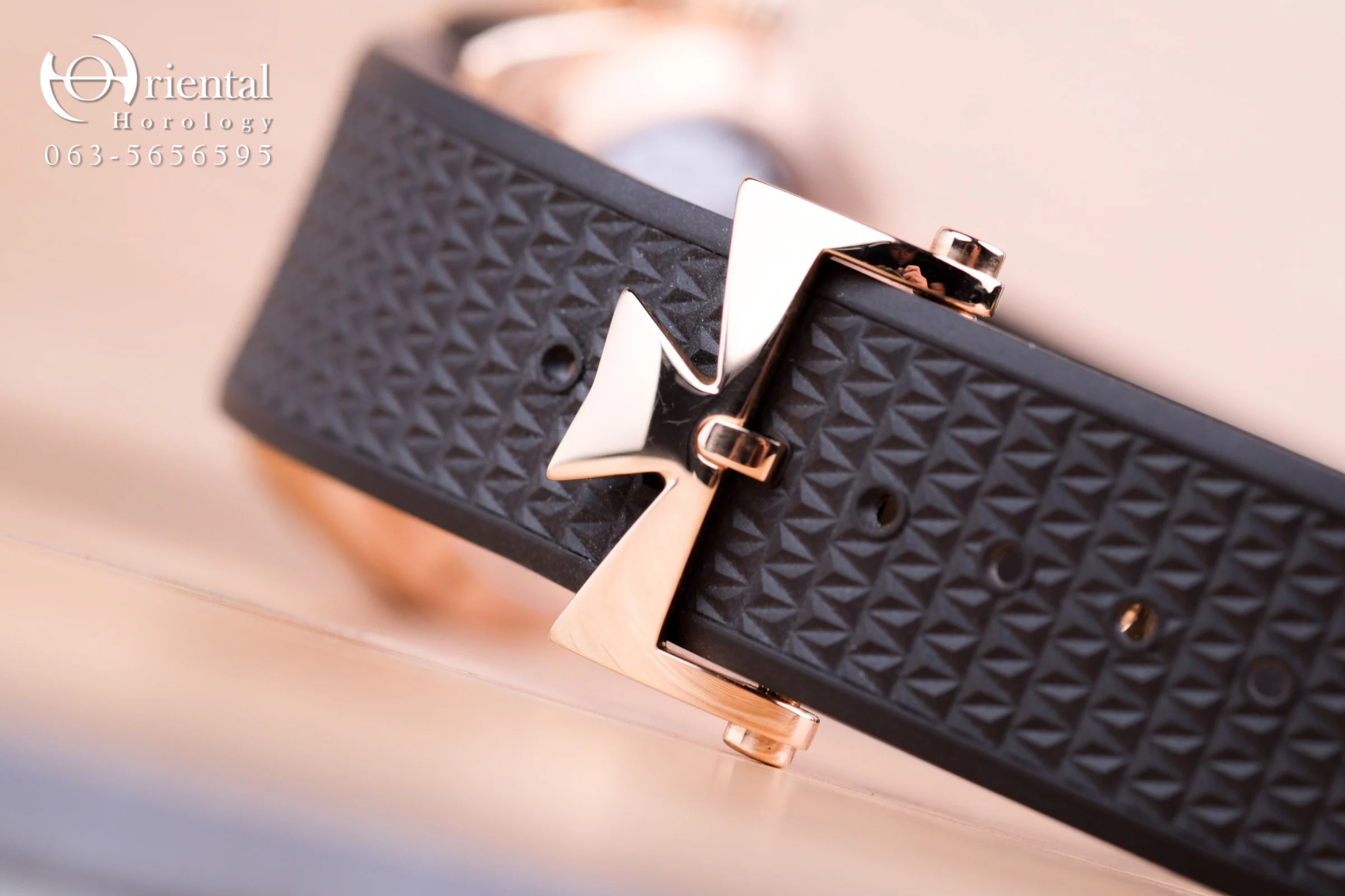 VC Oversea Dual Time 18K Rose Gold - Image 9