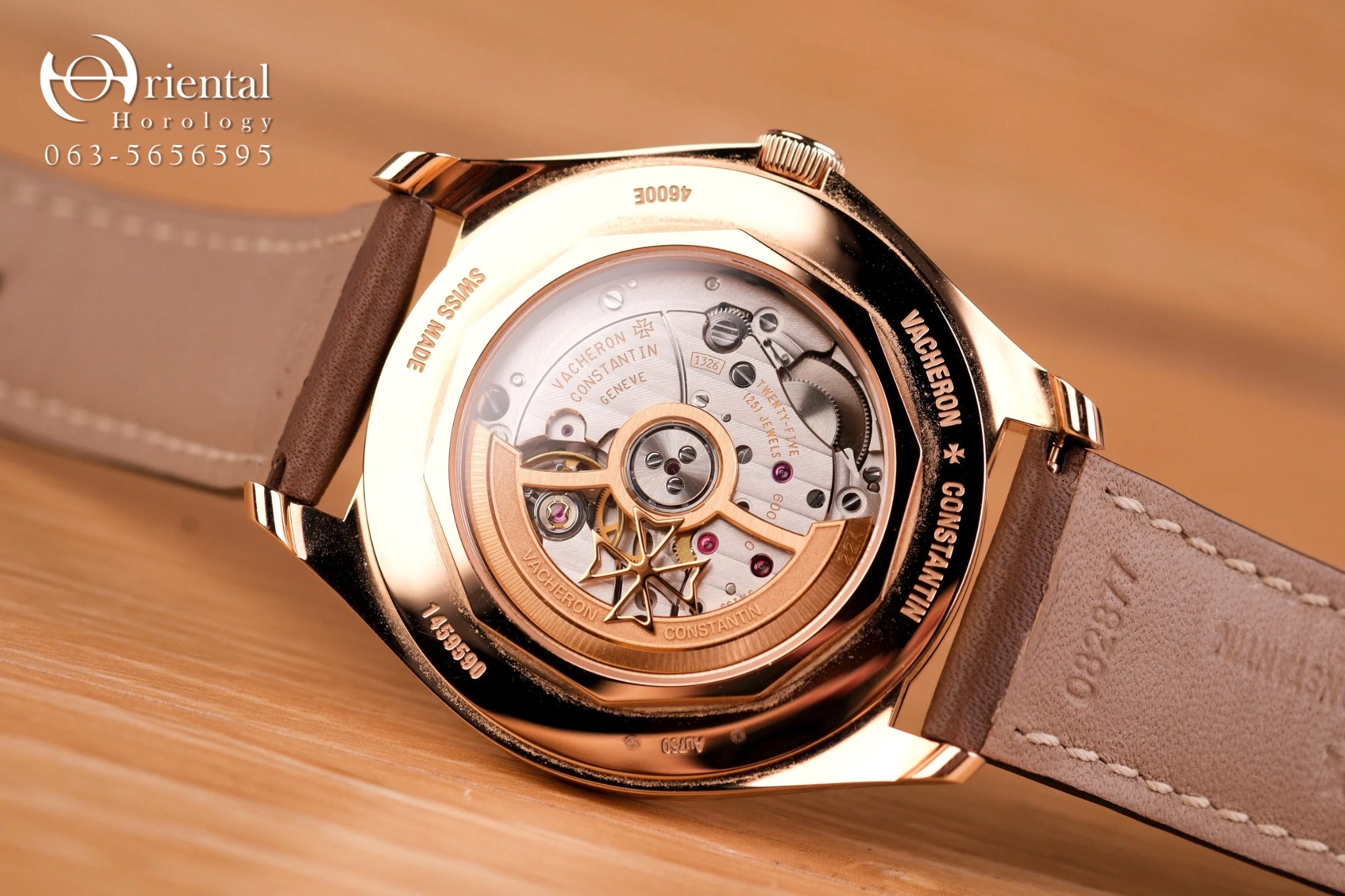VC Fiftysix Pink Gold Chocolate Dial - Image 7