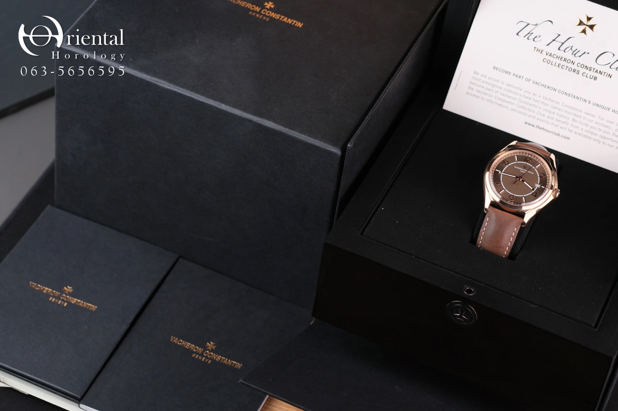 VC Fiftysix Pink Gold Chocolate Dial - Image 9
