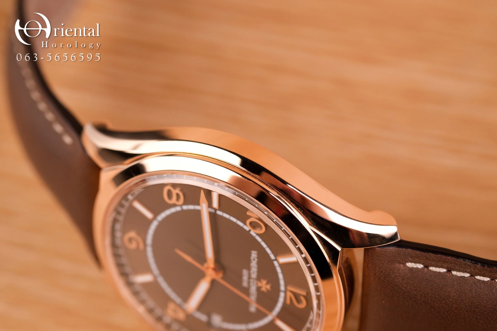 VC Fiftysix Pink Gold Chocolate Dial - Image 6