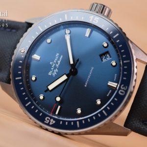 Blancpain Fifty Fathoms Bathyscaphe Ceramic Blue