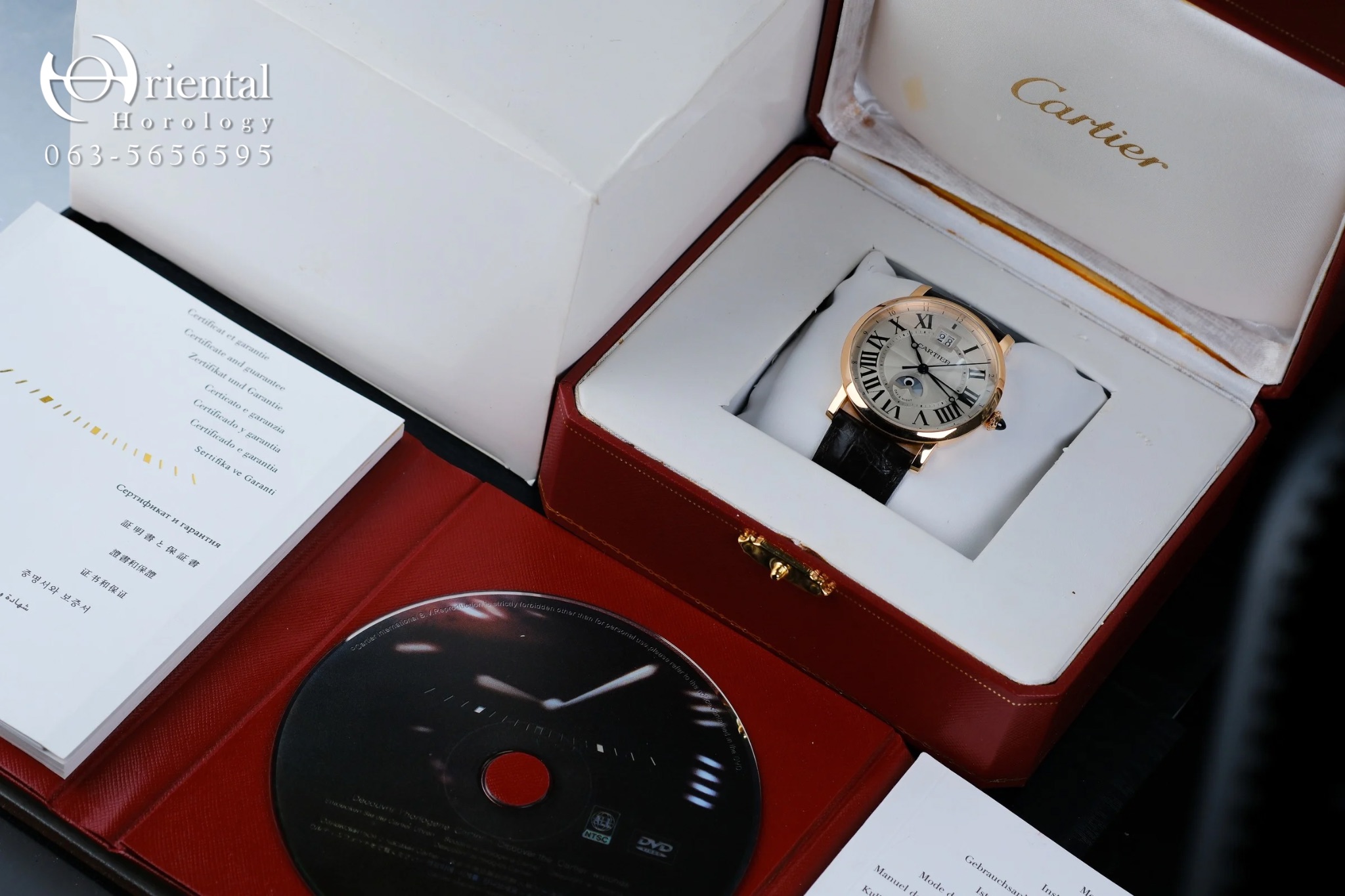 Rotonde De Cartier Rosegold - Image 9