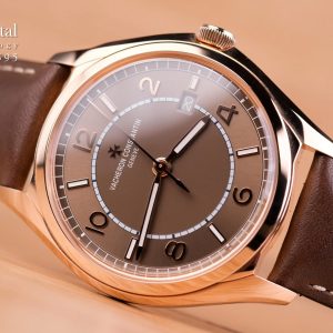 VC Fiftysix Pink Gold Chocolate Dial
