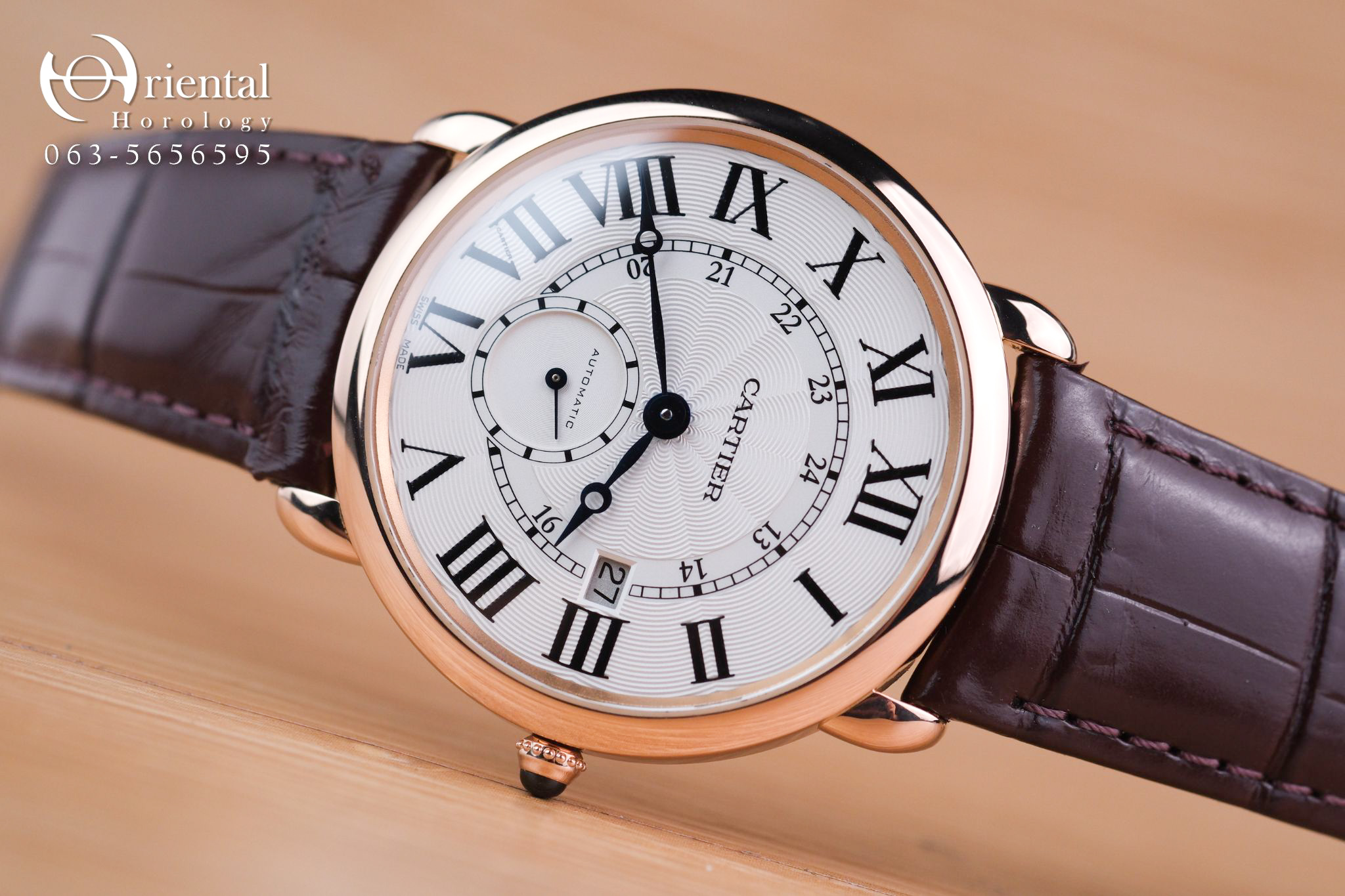 Ronde Louis Cartier Watch - Image 3