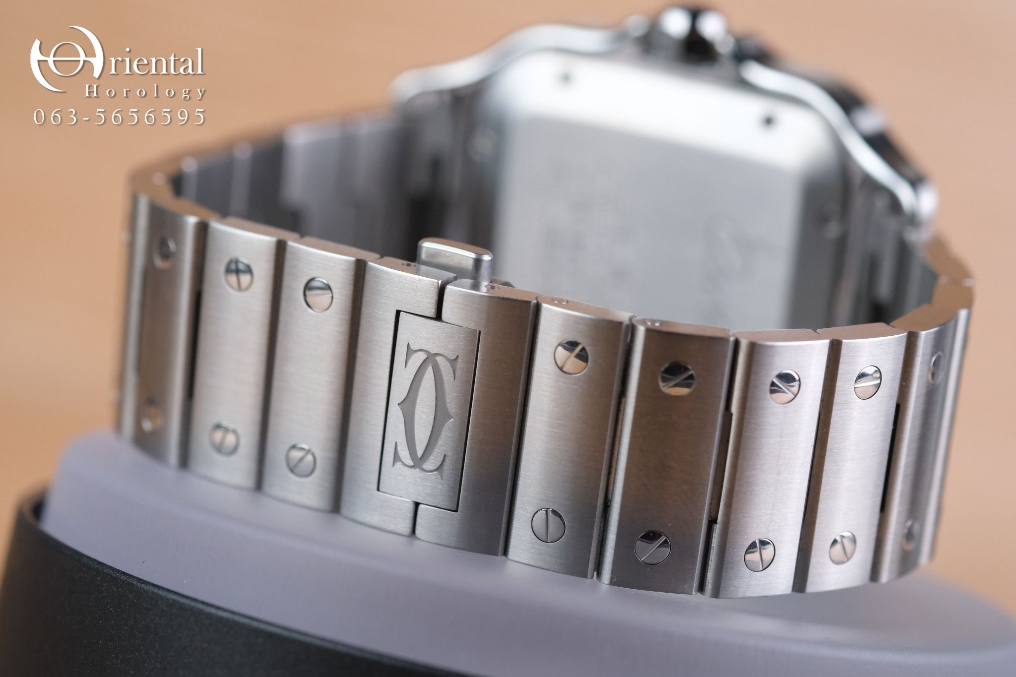 Cartier Santos Large Blue Dial - Image 7