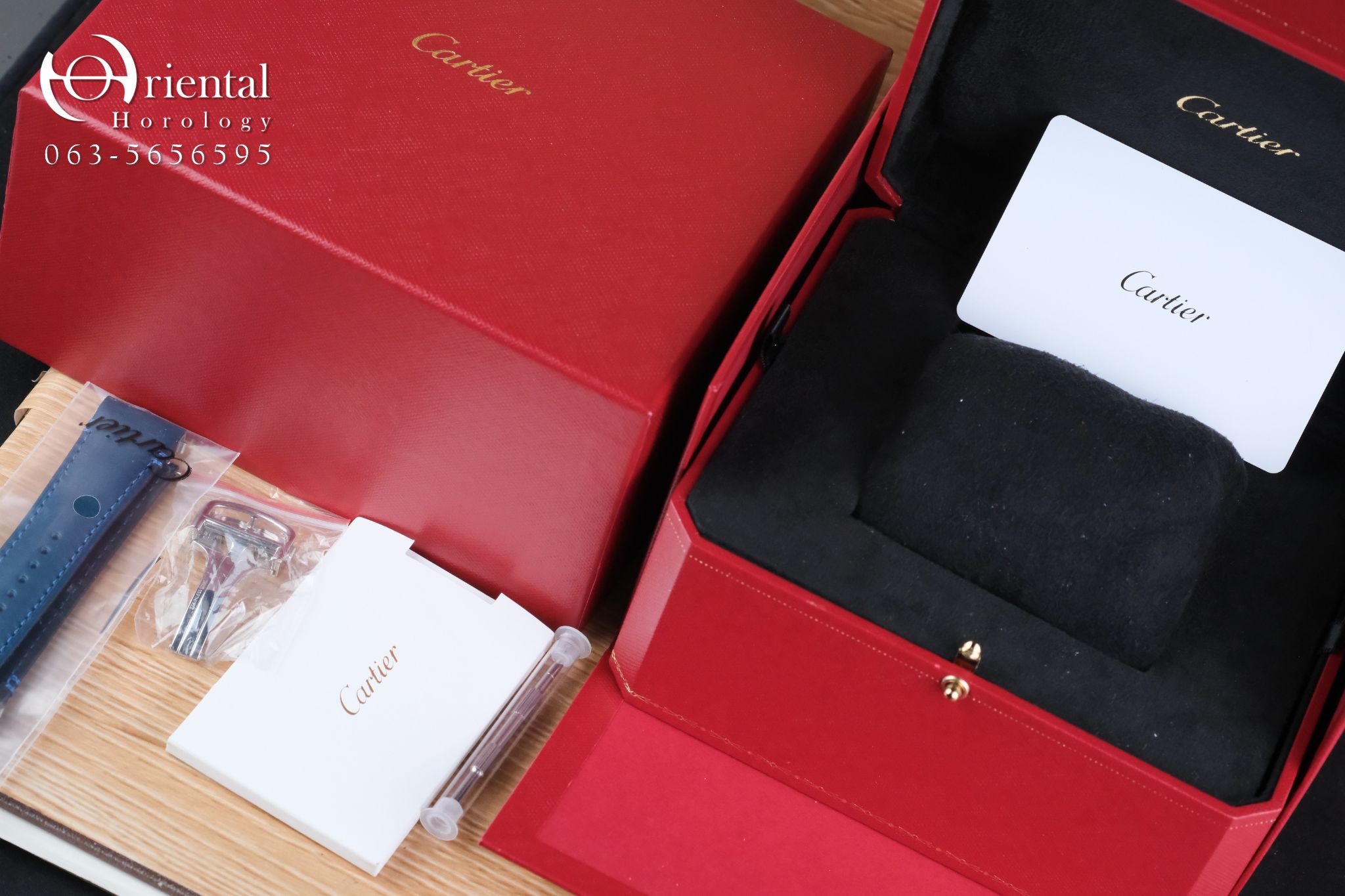 Cartier Santos Large Blue Dial - Image 9