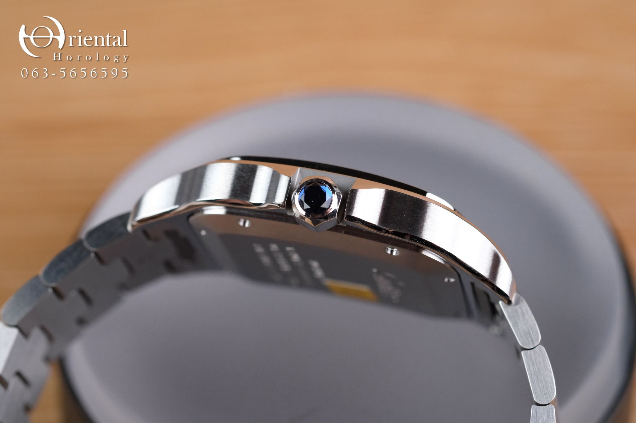 Cartier Santos Large Blue Dial - Image 3