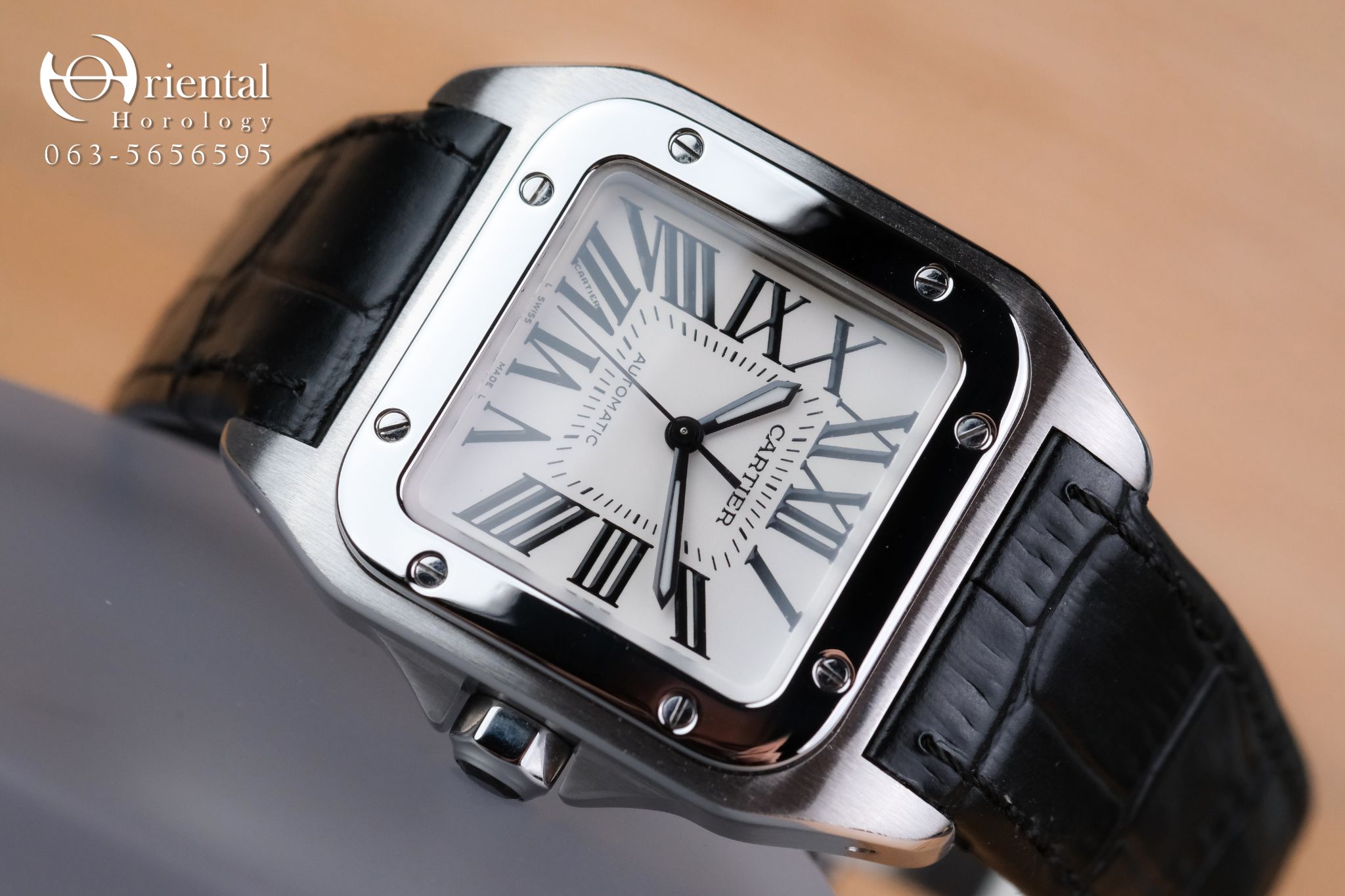 Cartier Santos 100 Medium Size - Image 4