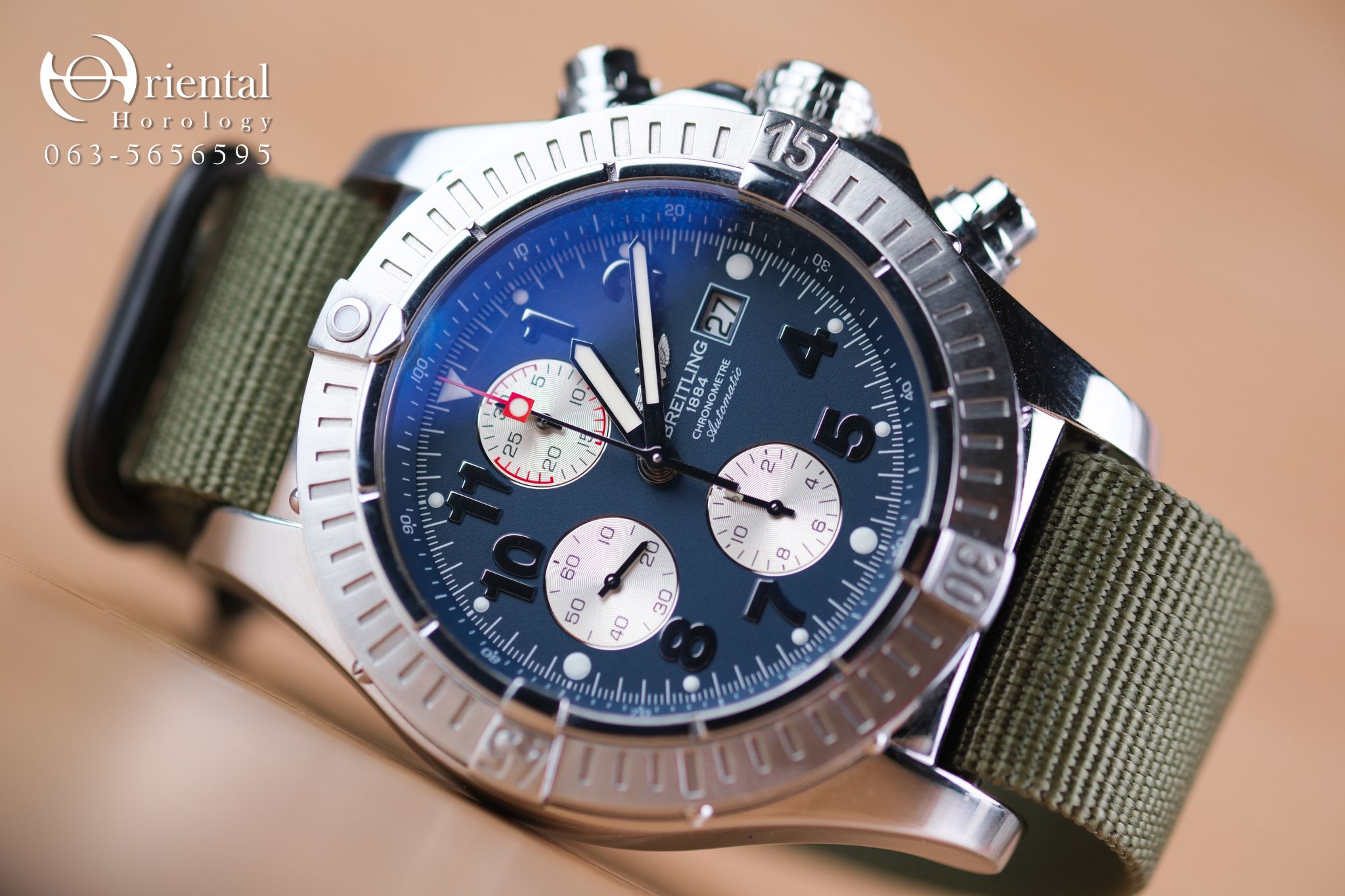 Breitling Super Avenger Blue Dial
