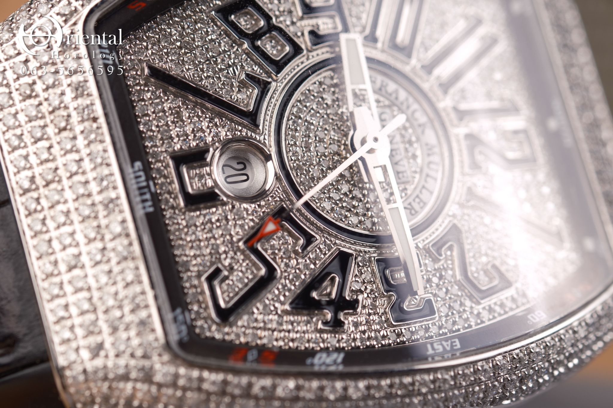 Franck Muller V45 Vanguard Pave Diamond - Image 7