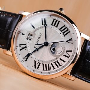 Rotonde De Cartier Large Date Double Time Zone