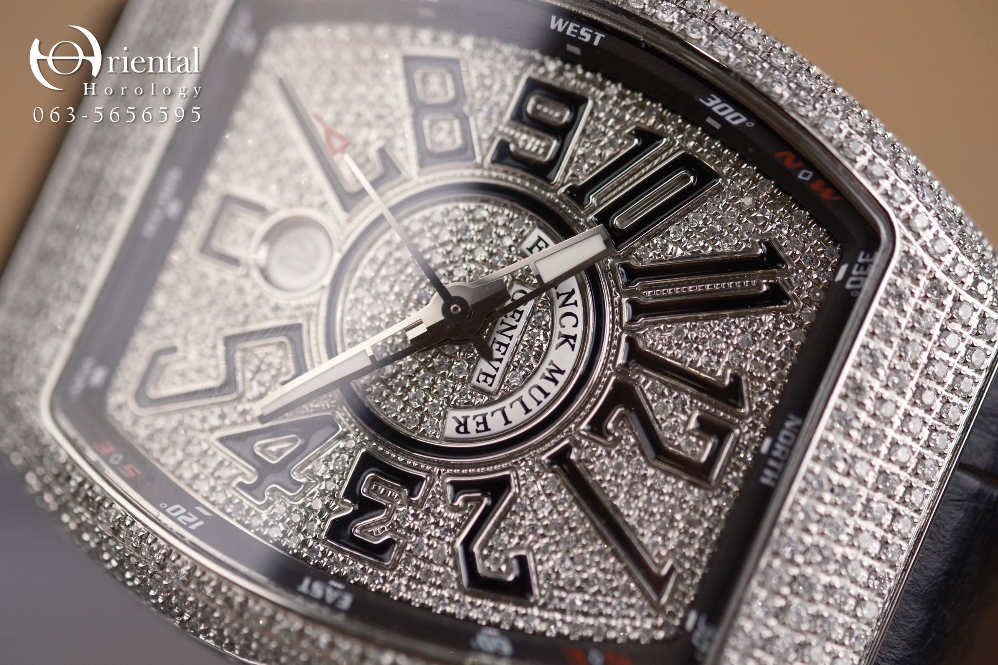 Franck Muller V45 Vanguard Pave Diamond - Image 2