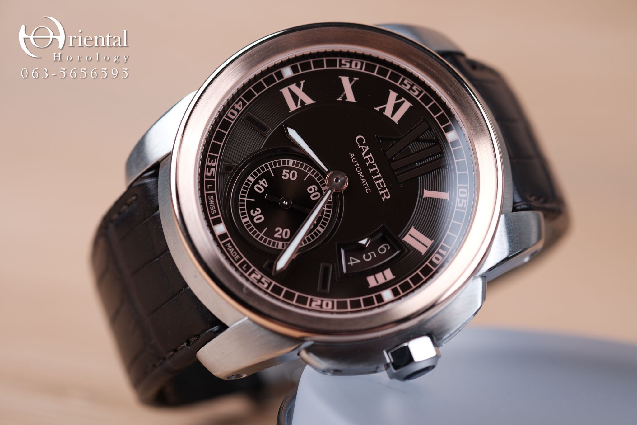 Cartier Calibre De Cartier Chocolate Dial - Image 4