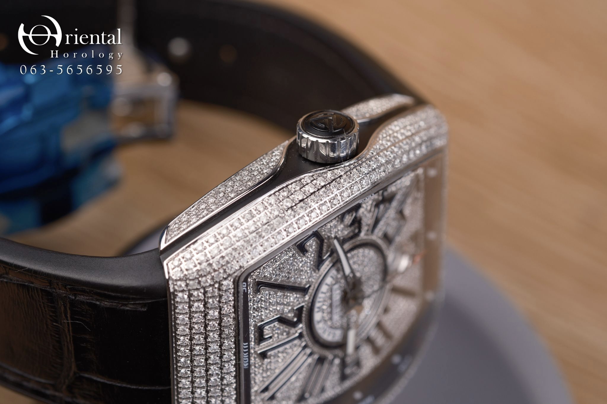 Franck Muller V45 Vanguard Pave Diamond - Image 10