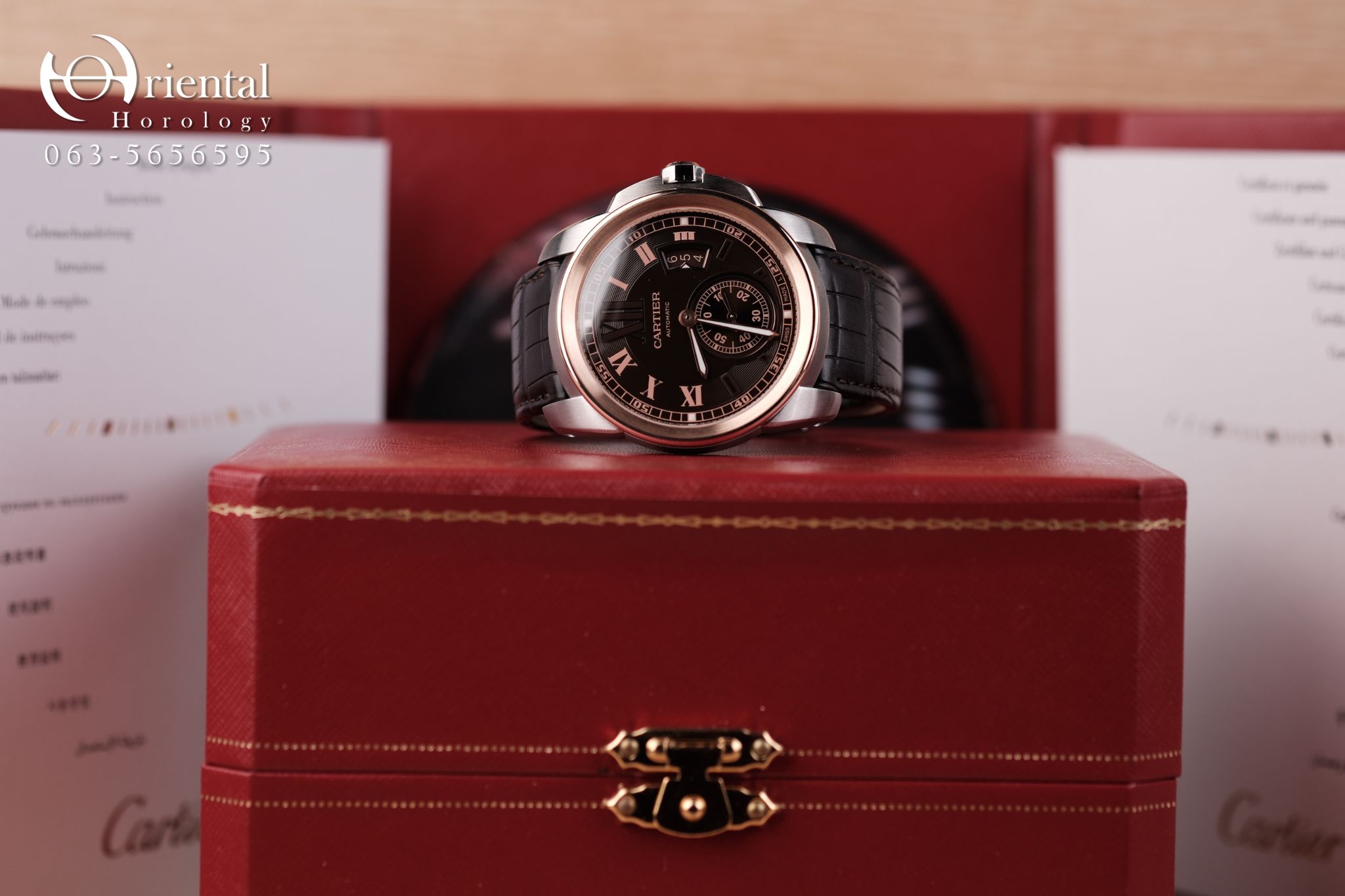 Cartier Calibre De Cartier Chocolate Dial - Image 10