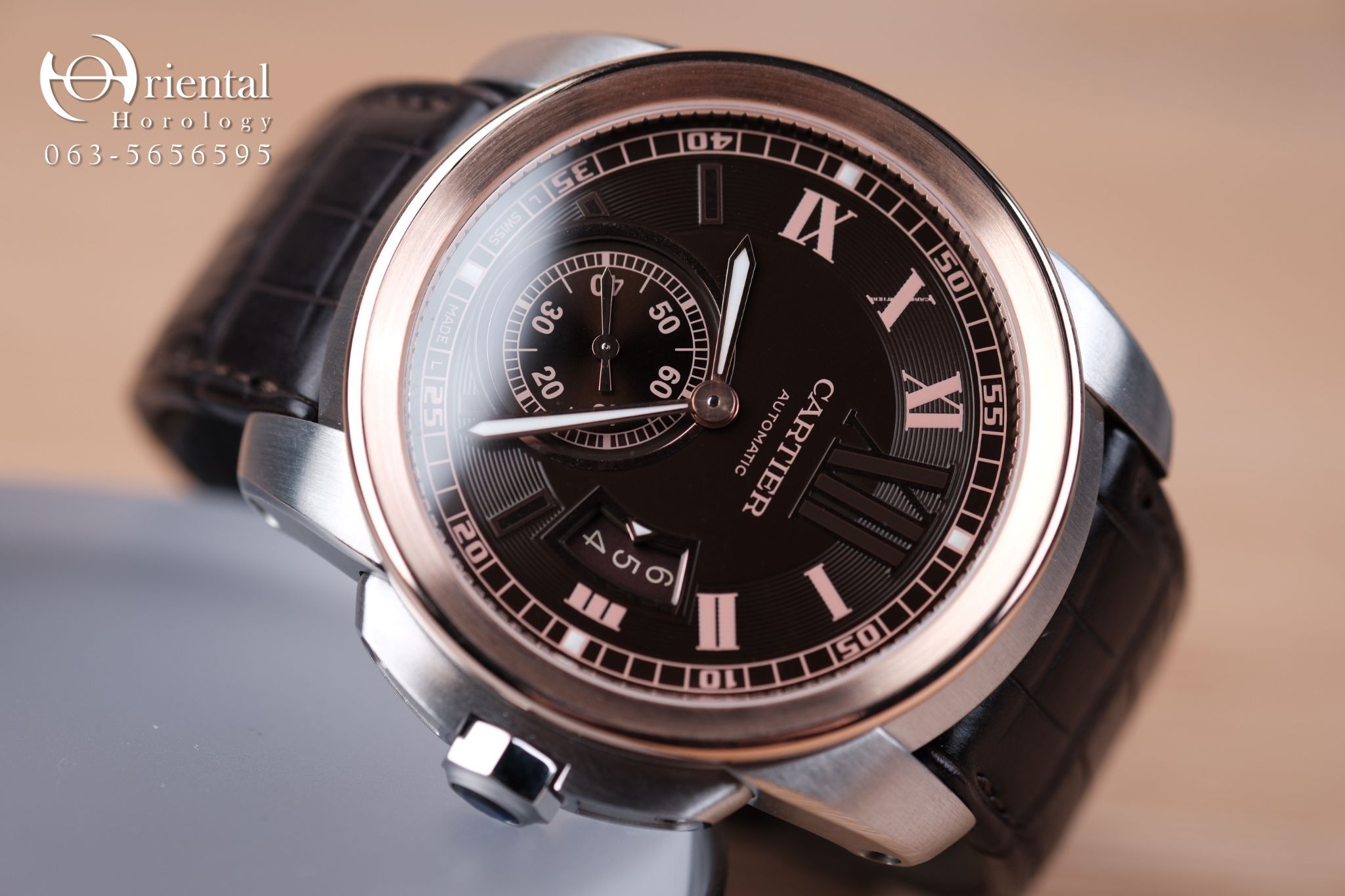 Cartier Calibre De Cartier Chocolate Dial - Image 3