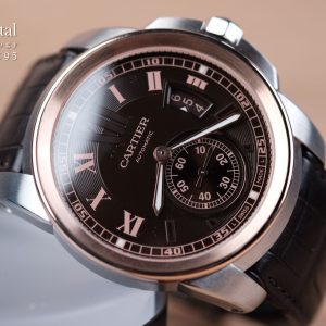 Cartier Calibre De Cartier Chocolate Dial