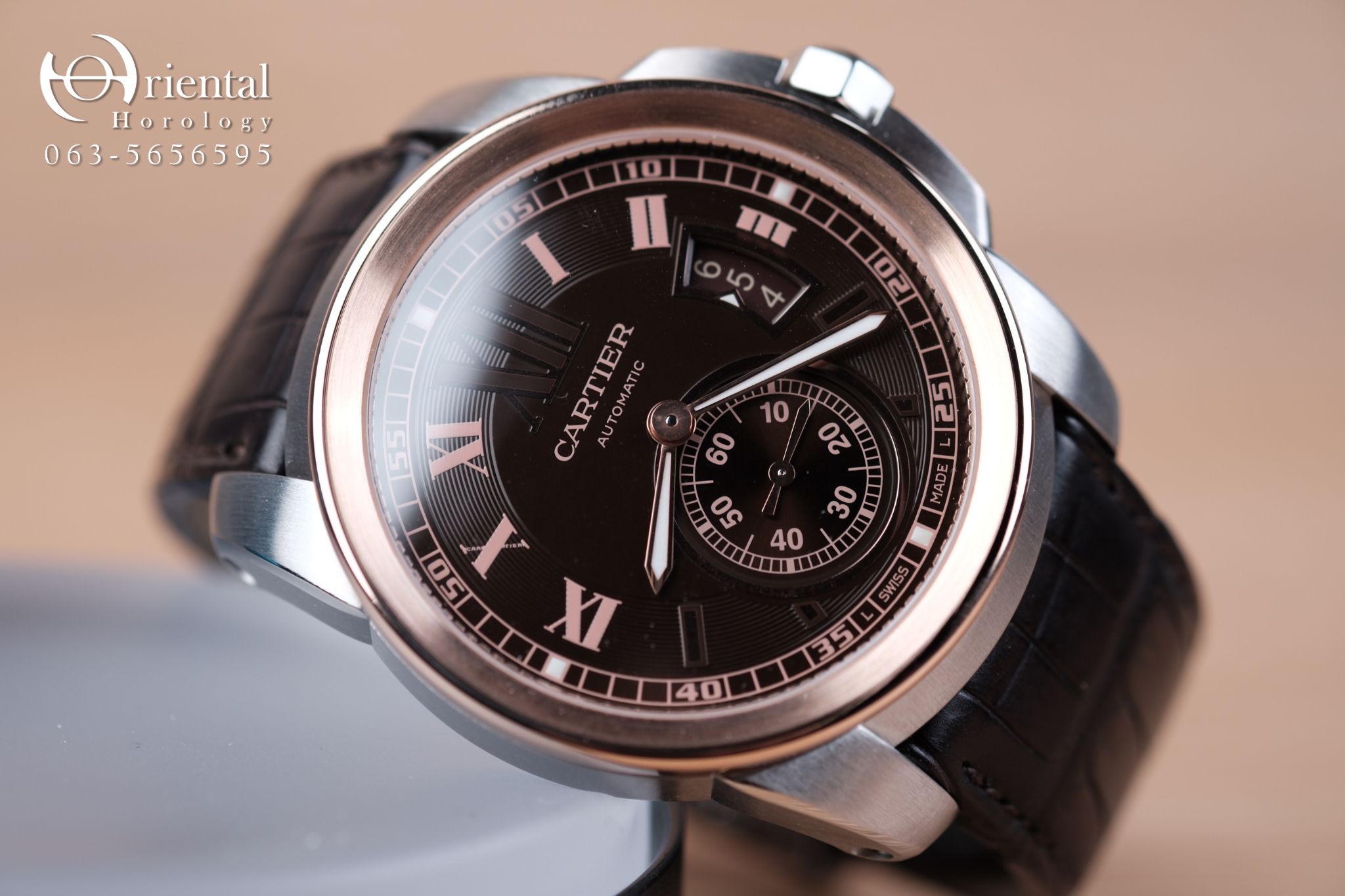 Cartier Calibre De Cartier Chocolate Dial