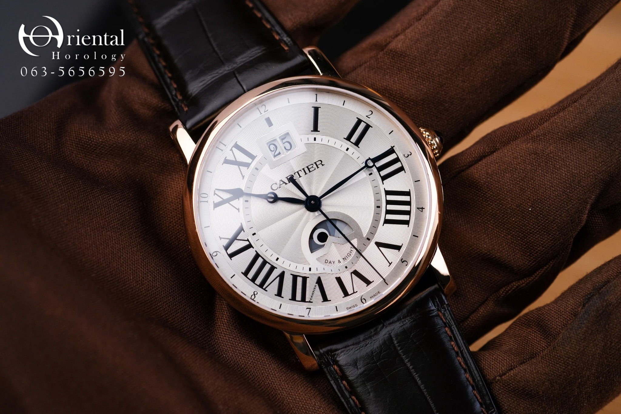 Rotonde De Cartier Large Date Double Time Zone - Image 2