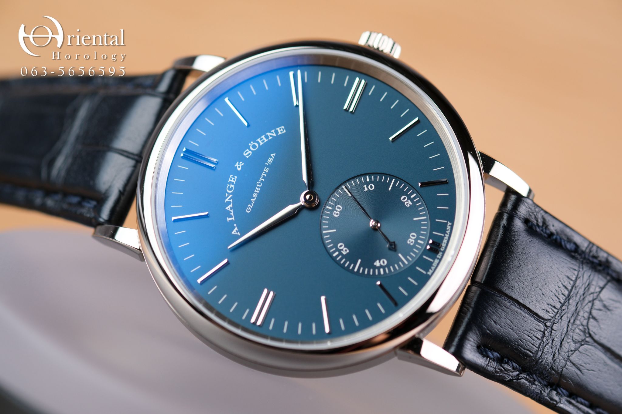 A. Lange & Söhne Saxonia Automatic Blue Dial