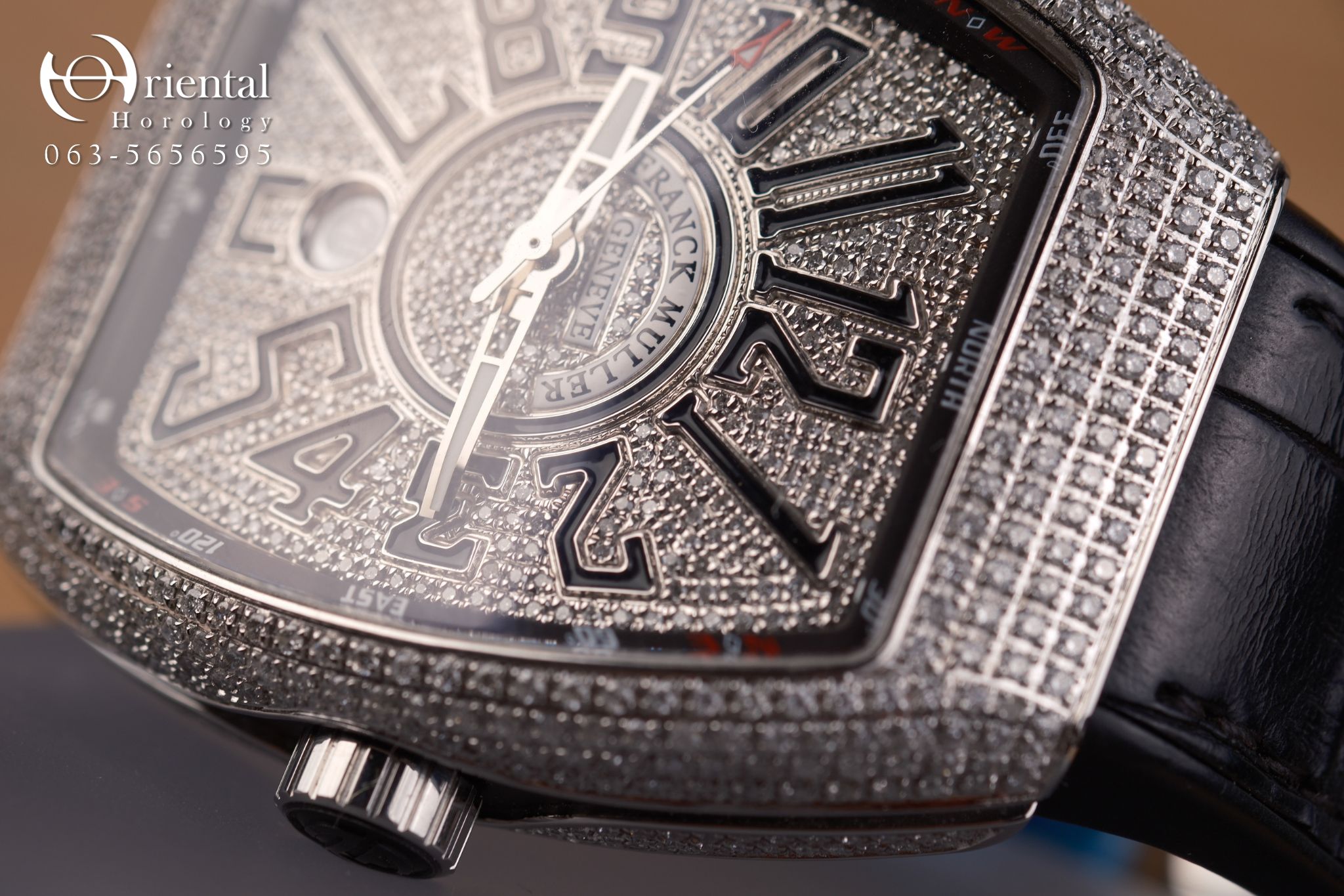 Franck Muller V45 Vanguard Pave Diamond - Image 6