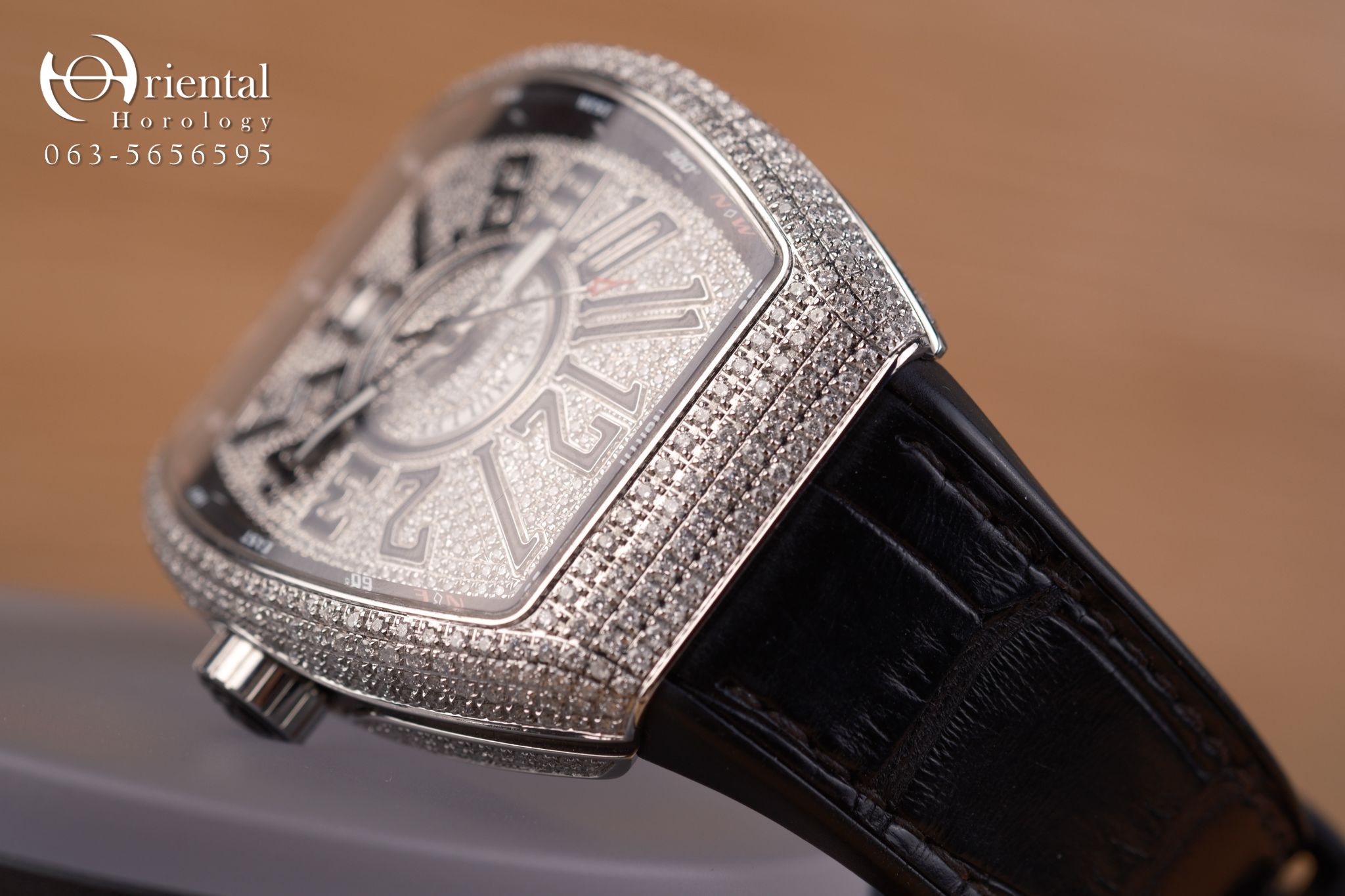 Franck Muller V45 Vanguard Pave Diamond - Image 4