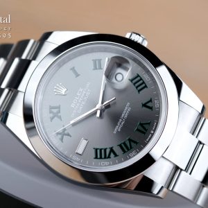 Rolex Datejust 41 Grey Wimbledon Dial