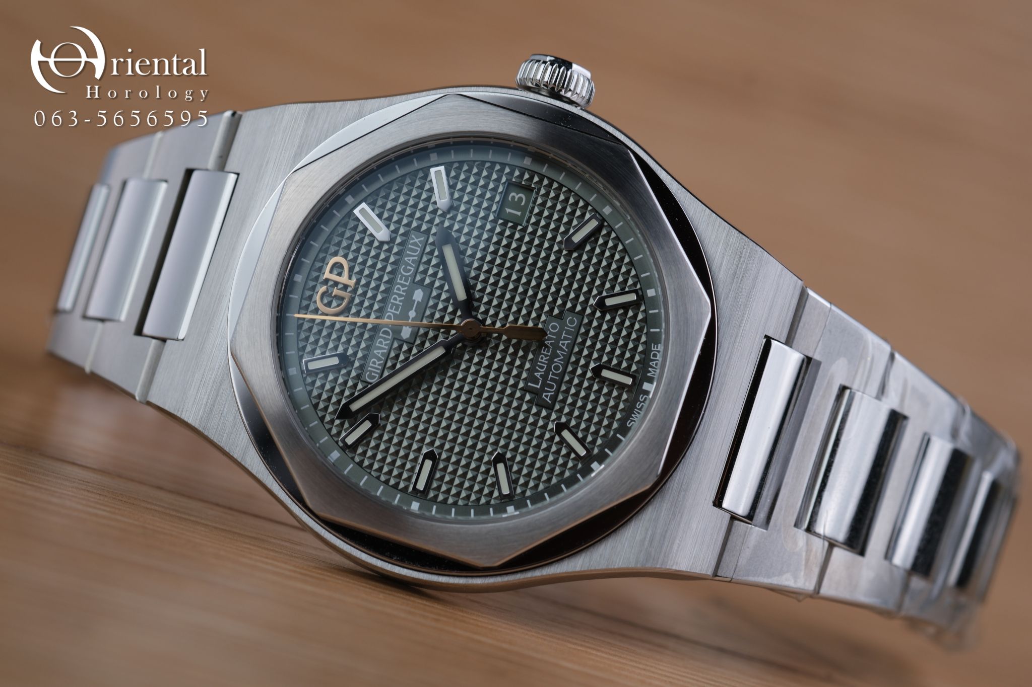 GP Laureato Sage Green 38 mm.