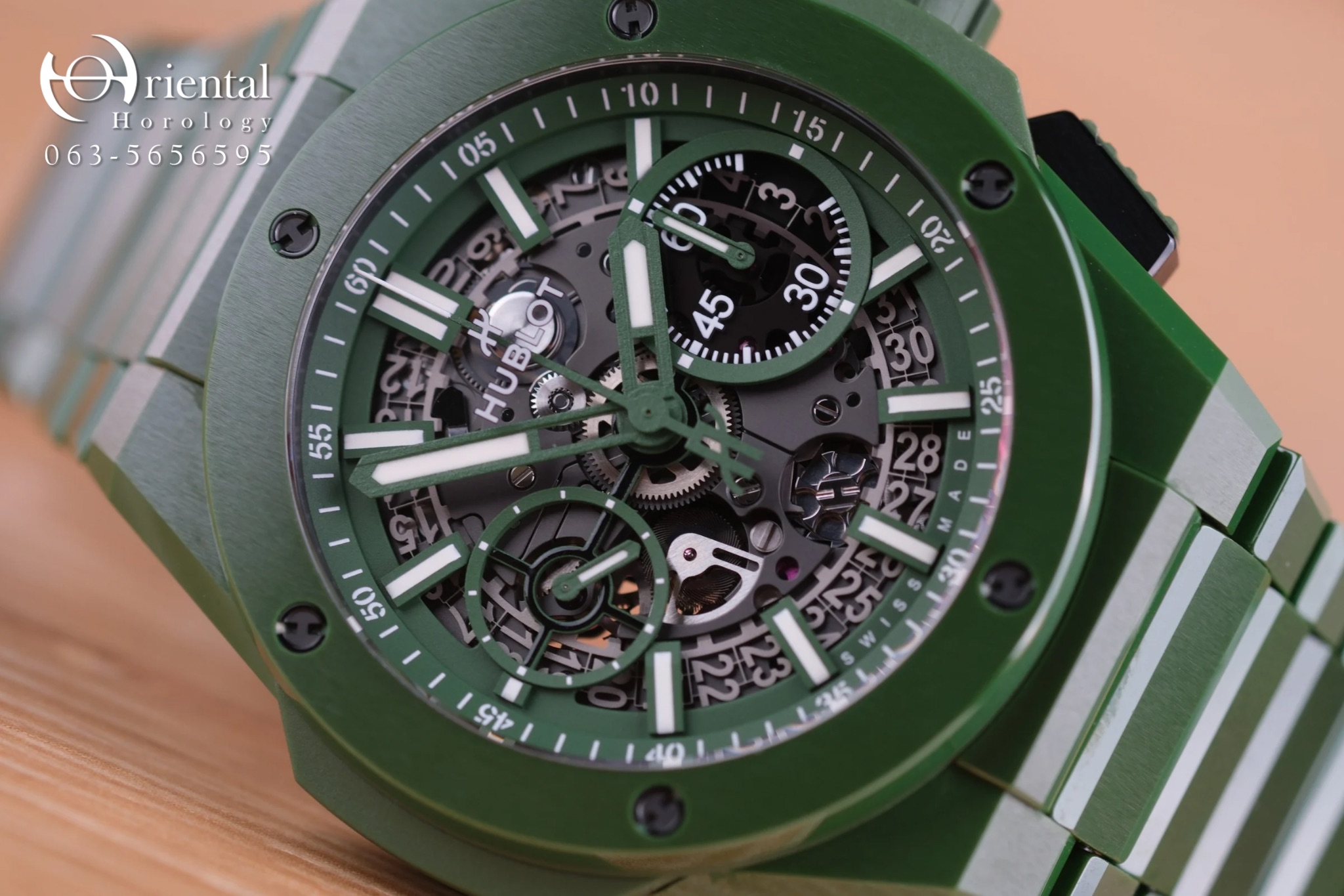 Hublot Big Bang Integral Green Ceramic Limited 250 pcs. - Image 2