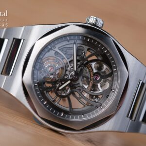 GP Laureato Skeleton Openwork Steel