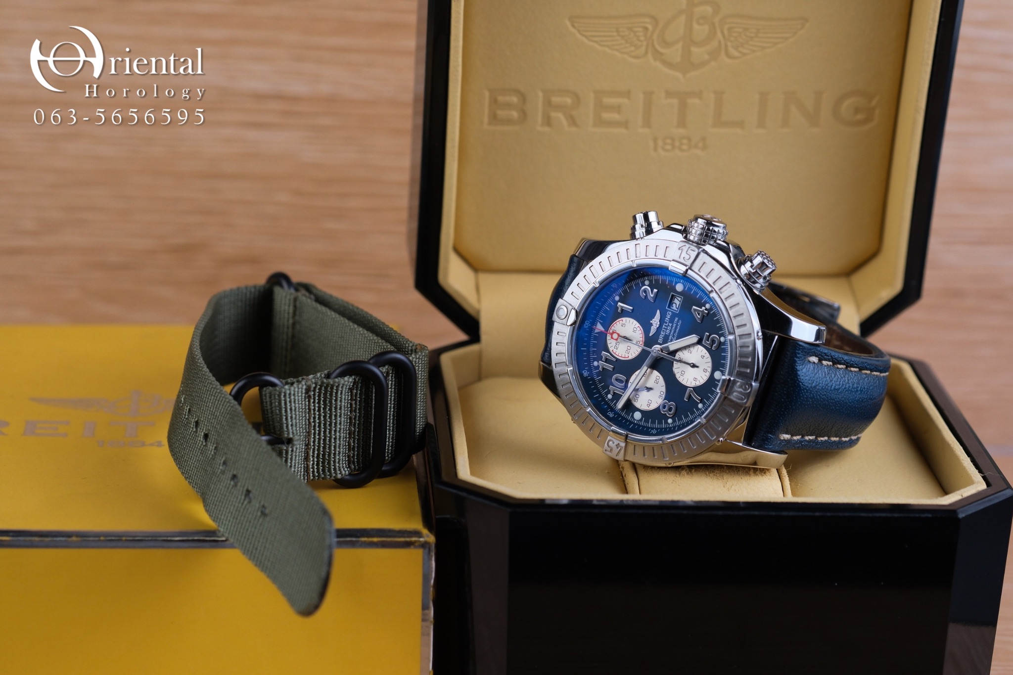 Breitling Super Avenger Blue Dial - Image 10