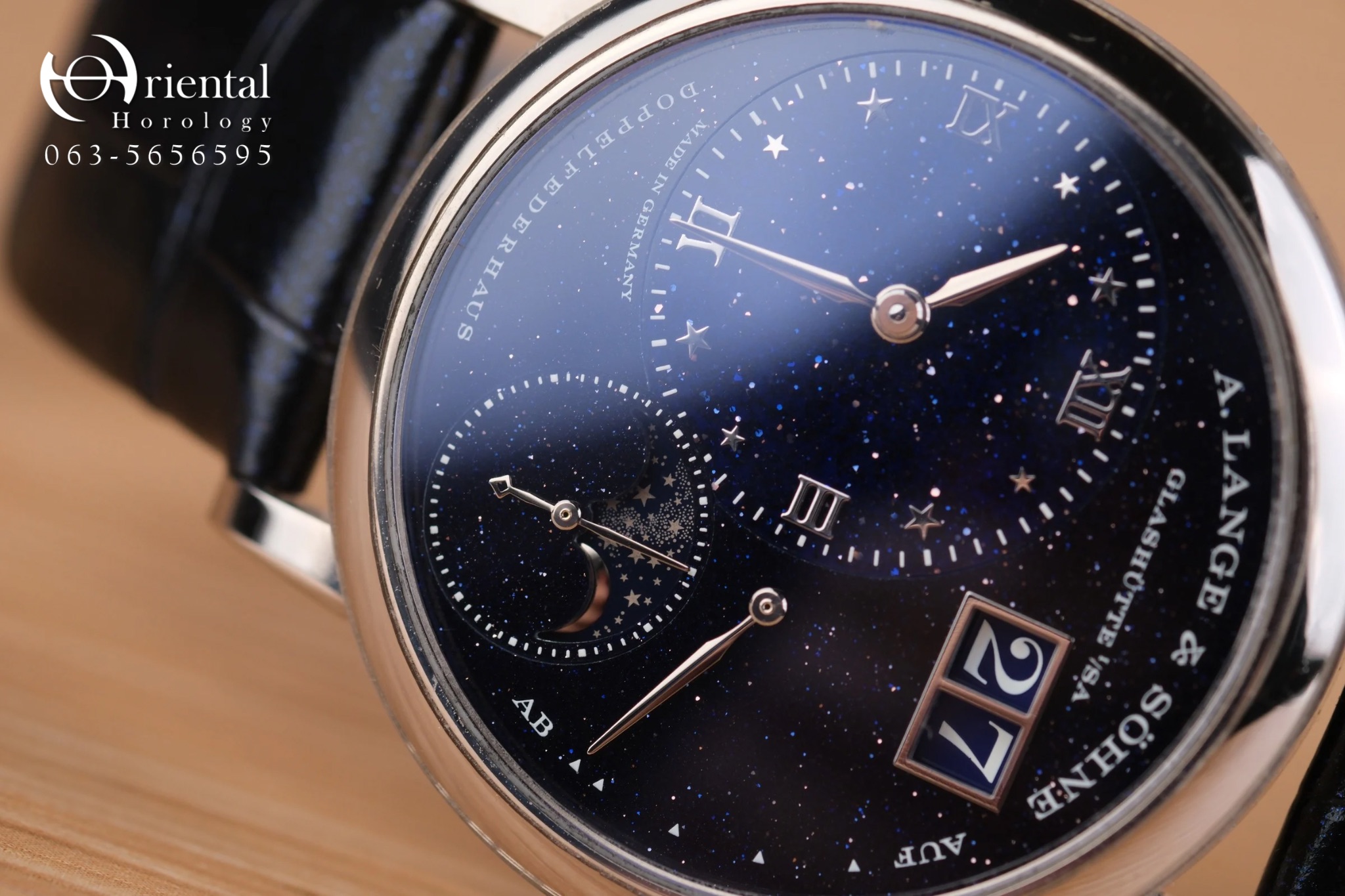 A. Lange & Sohne Little Lange 1 Moon Phase Aventurine - Image 4