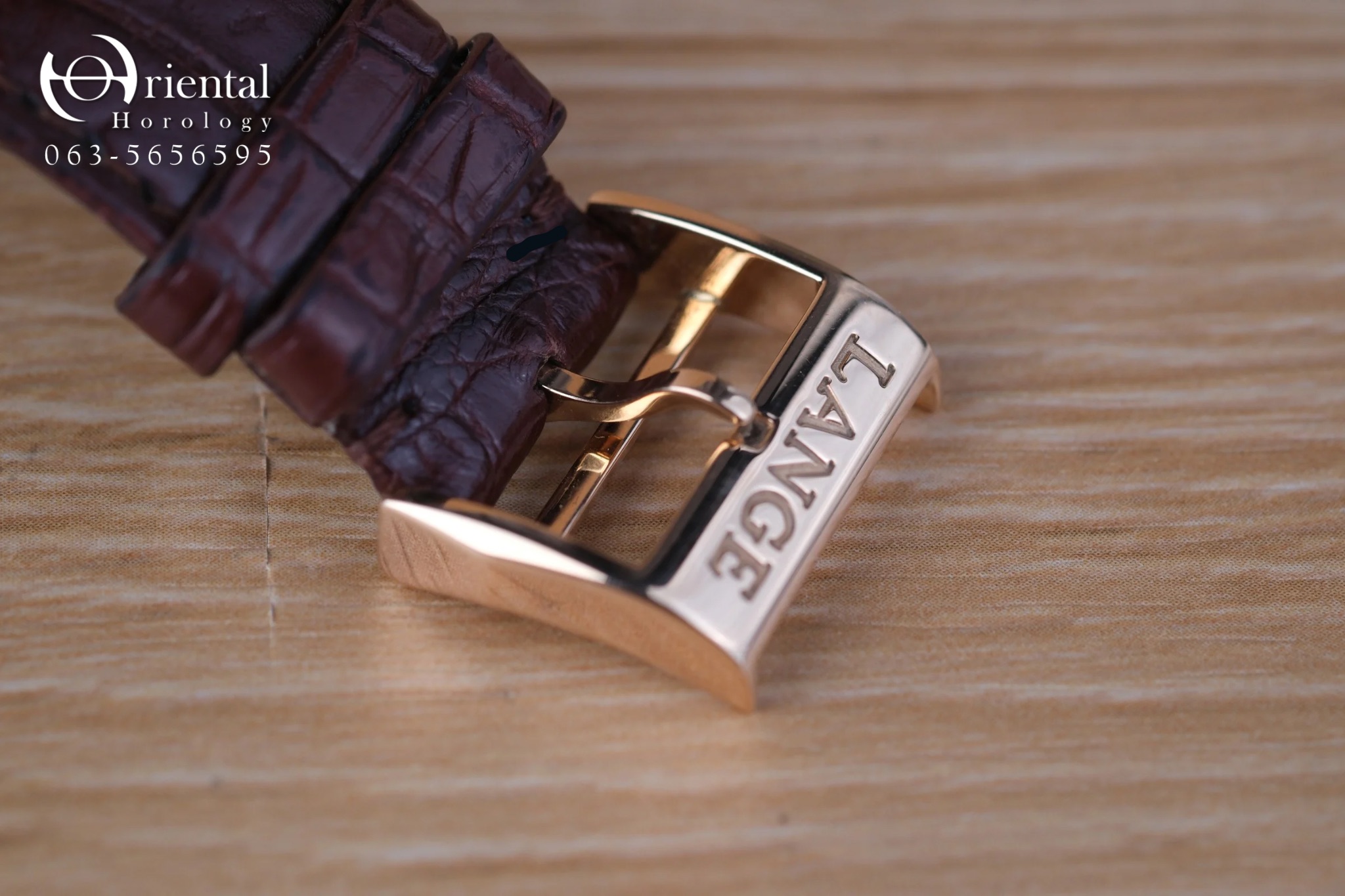 Lange 1st Generation Datograph 18K Rose Gold - Image 8