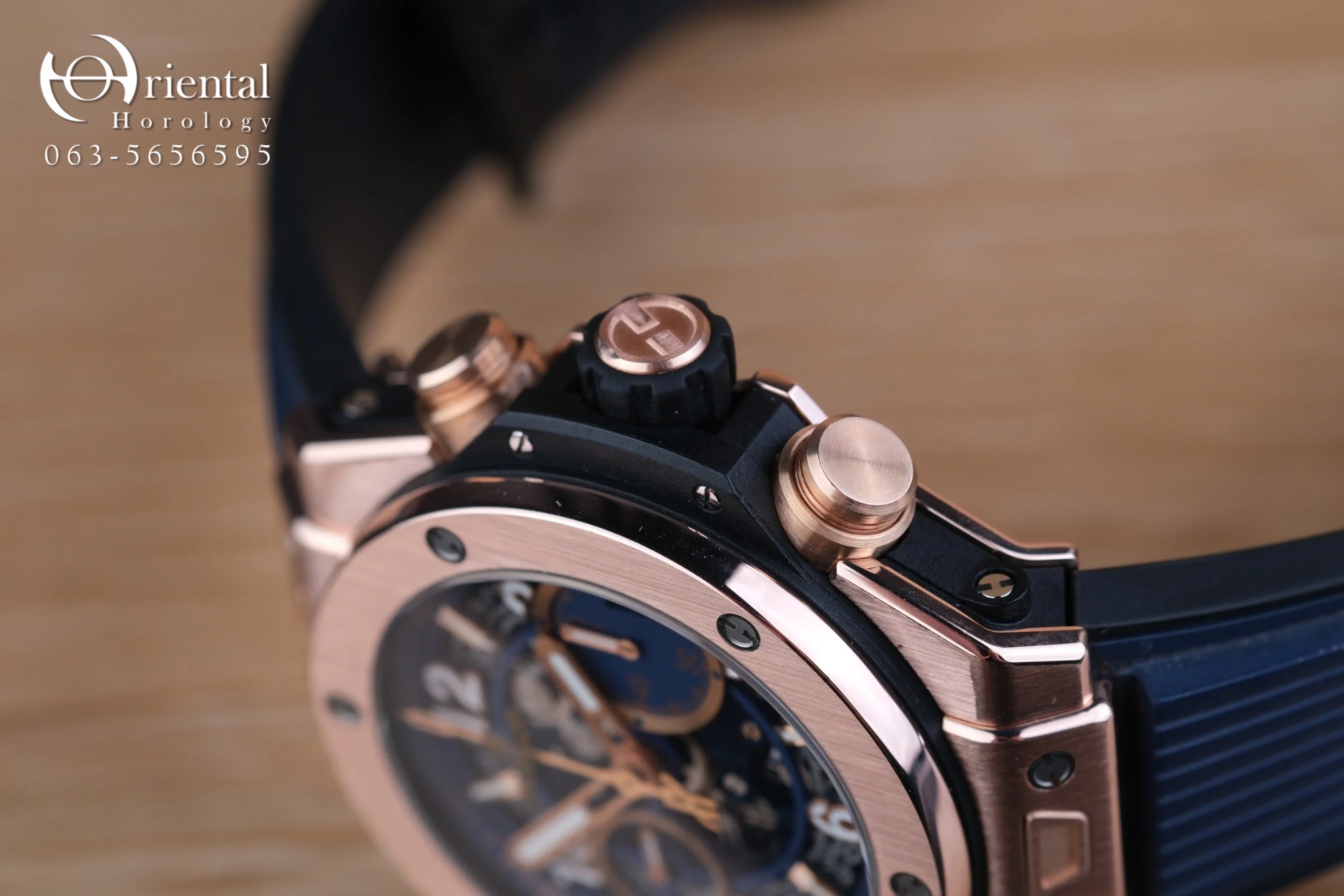 Hublot Unico King Gold Blue Dial - Image 6