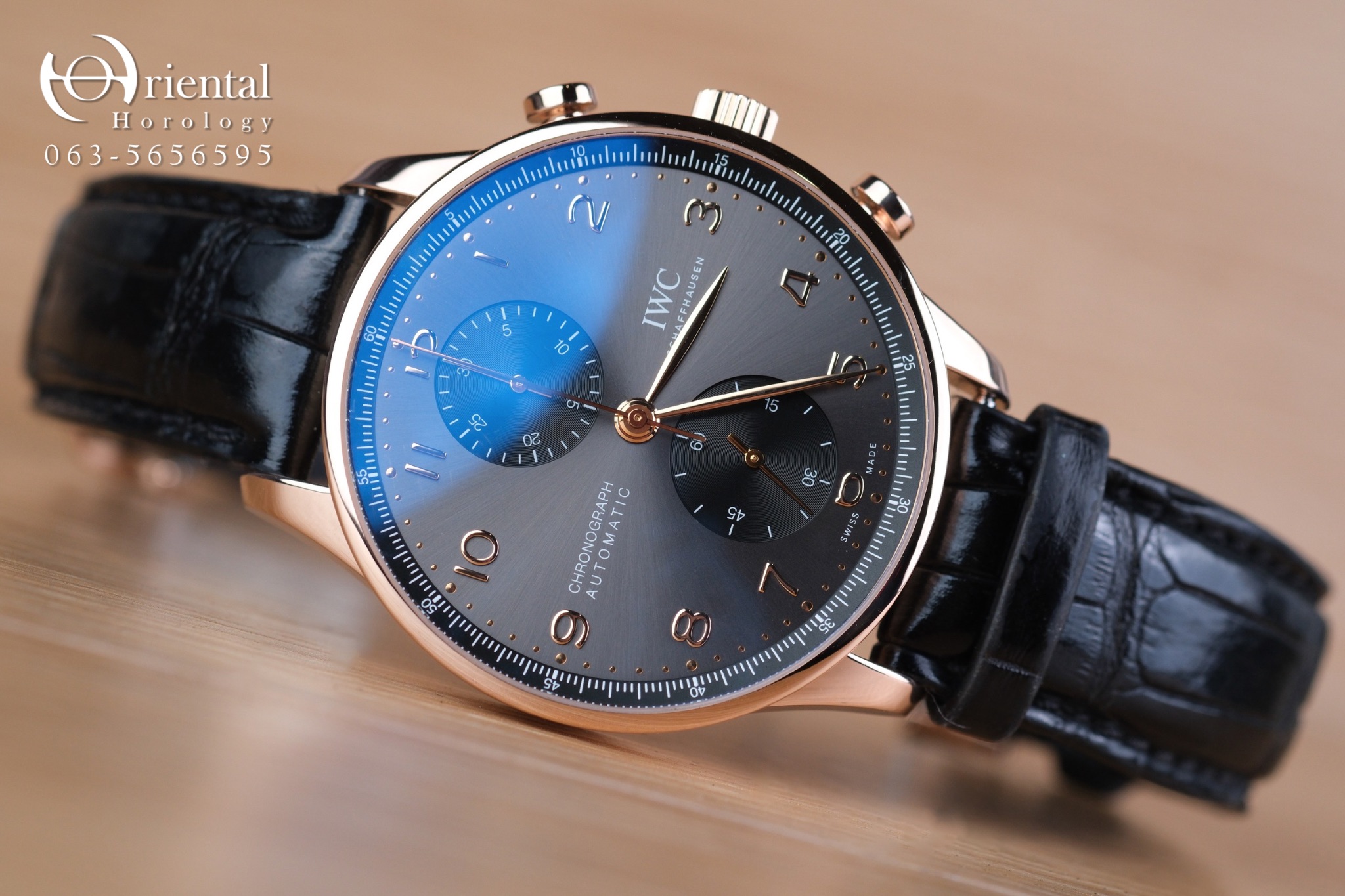 IWC Portugieser Chronograph Rose Gold
