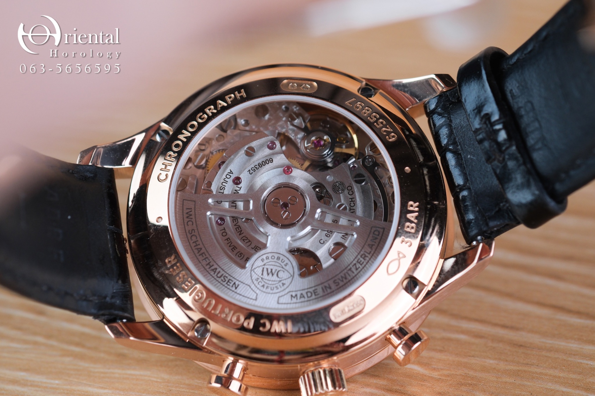 IWC Portugieser Chronograph Rose Gold - Image 10