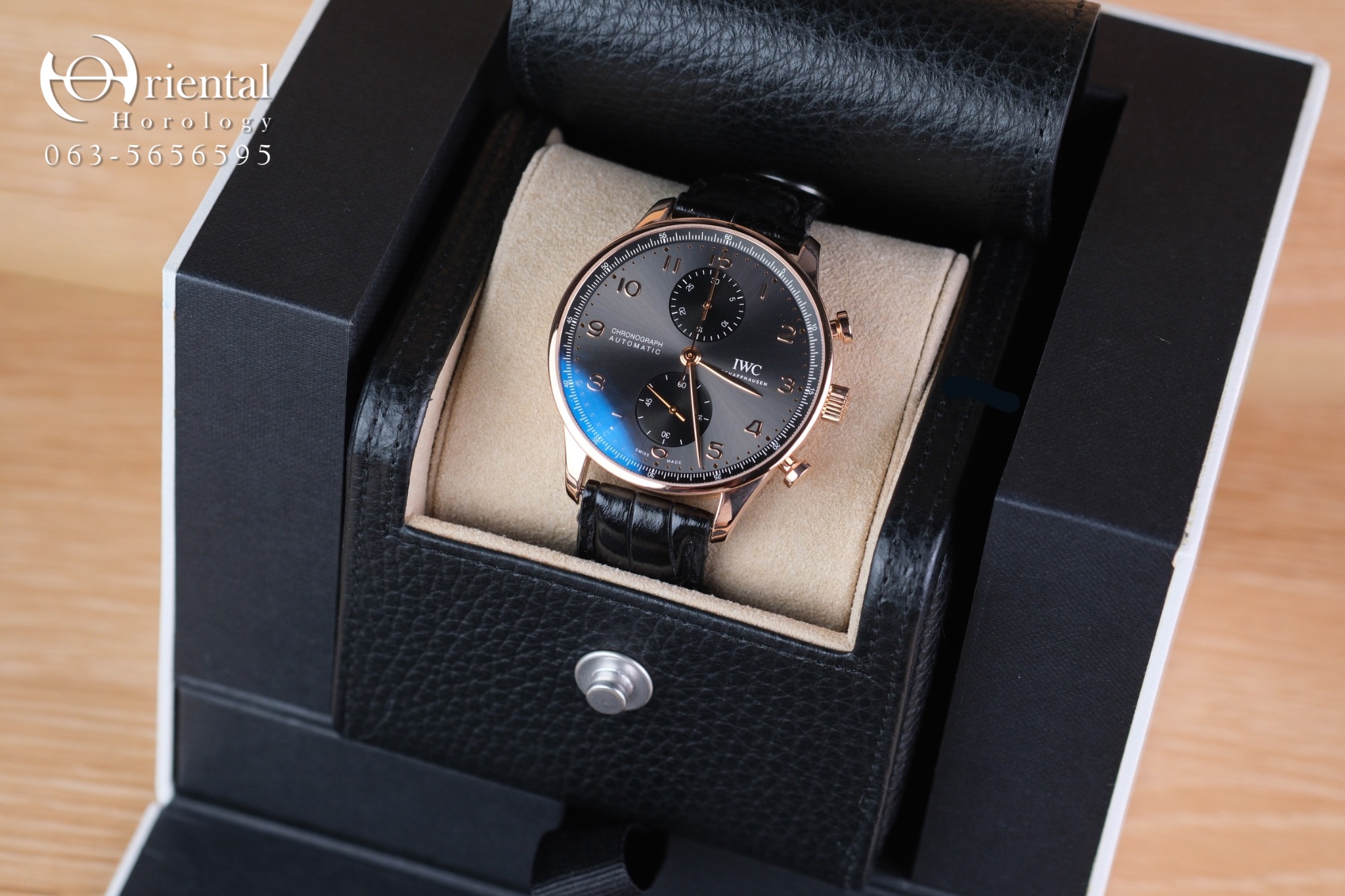 IWC Portugieser Chronograph Rose Gold - Image 11