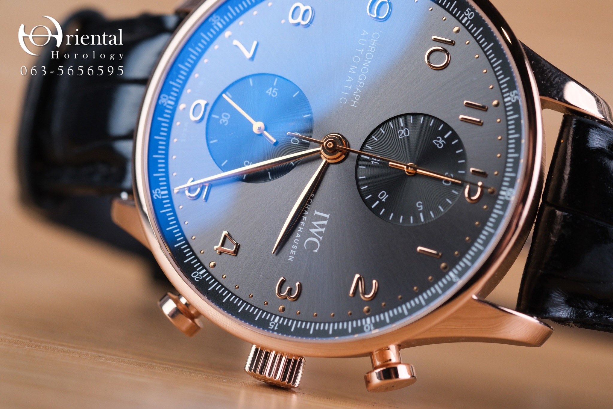 IWC Portugieser Chronograph Rose Gold - Image 4