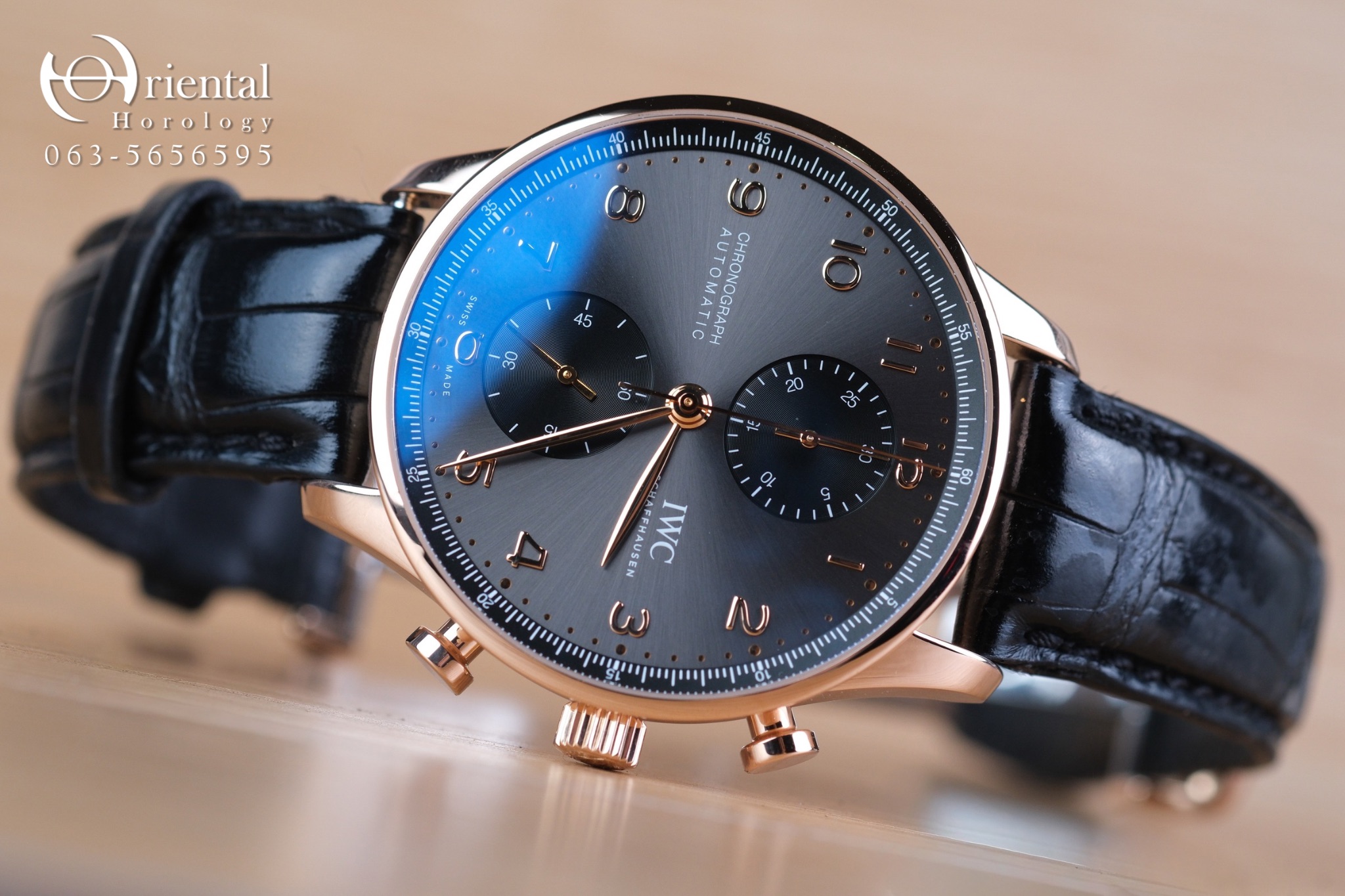 IWC Portugieser Chronograph Rose Gold - Image 5