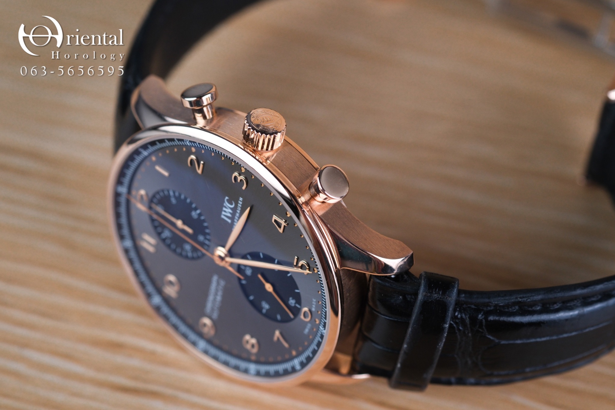 IWC Portugieser Chronograph Rose Gold - Image 6