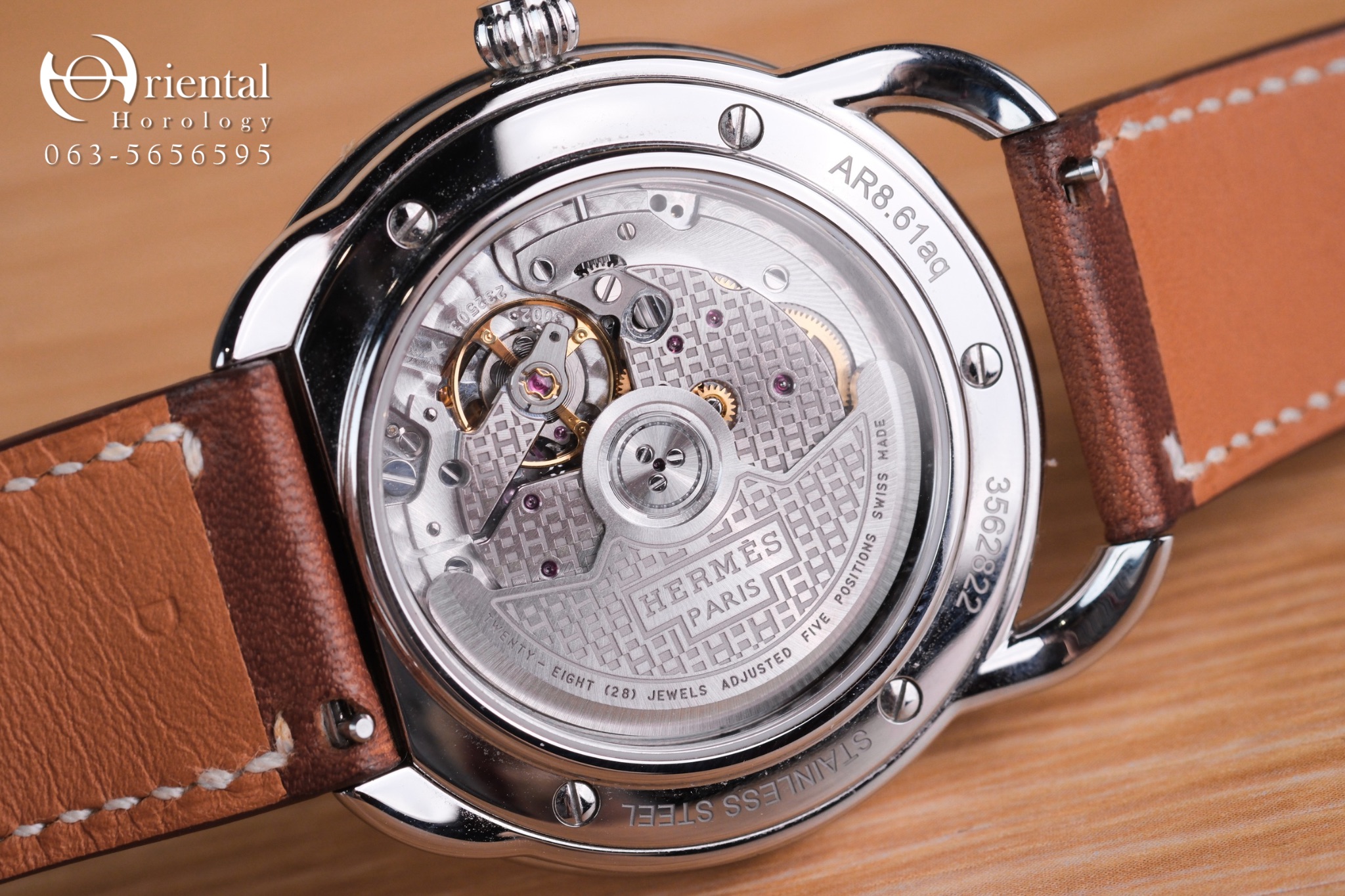 Hermes Arceau Automatic White Dial - Image 7