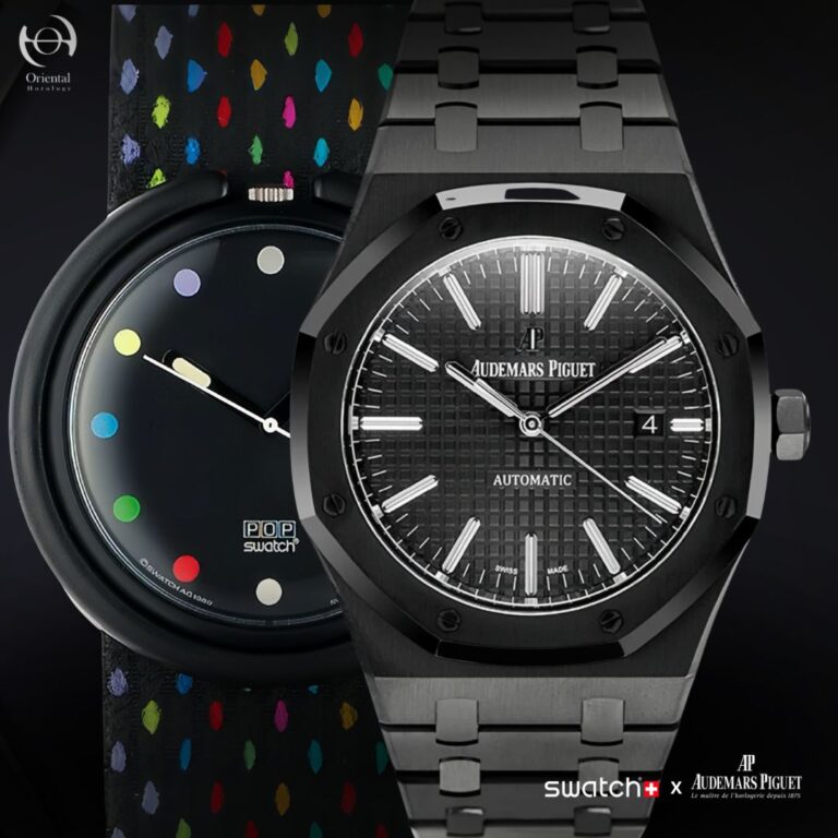 Royal Pop โปรเจกต์คอลแลป AP x Swatch ที่ตีความดีไซน์ Royal Oak ใหม่ในสไตล์ Pop Culture พร้อมแนวคิด Modular และ Mechanical Movement